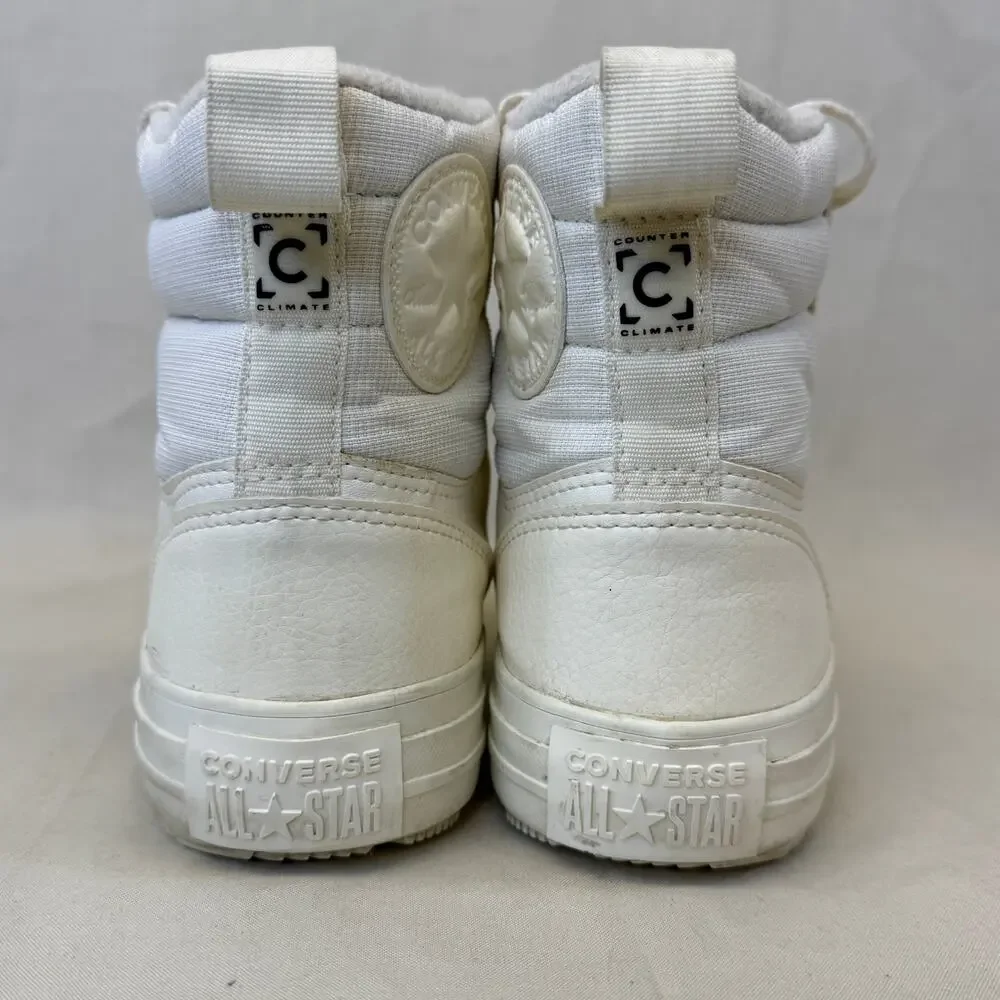 CONVERSE CTAS White All-Terrain Hi Cold Fusion Counter Climate Wmns 8 / Mens 6 - Picture 4 of 9